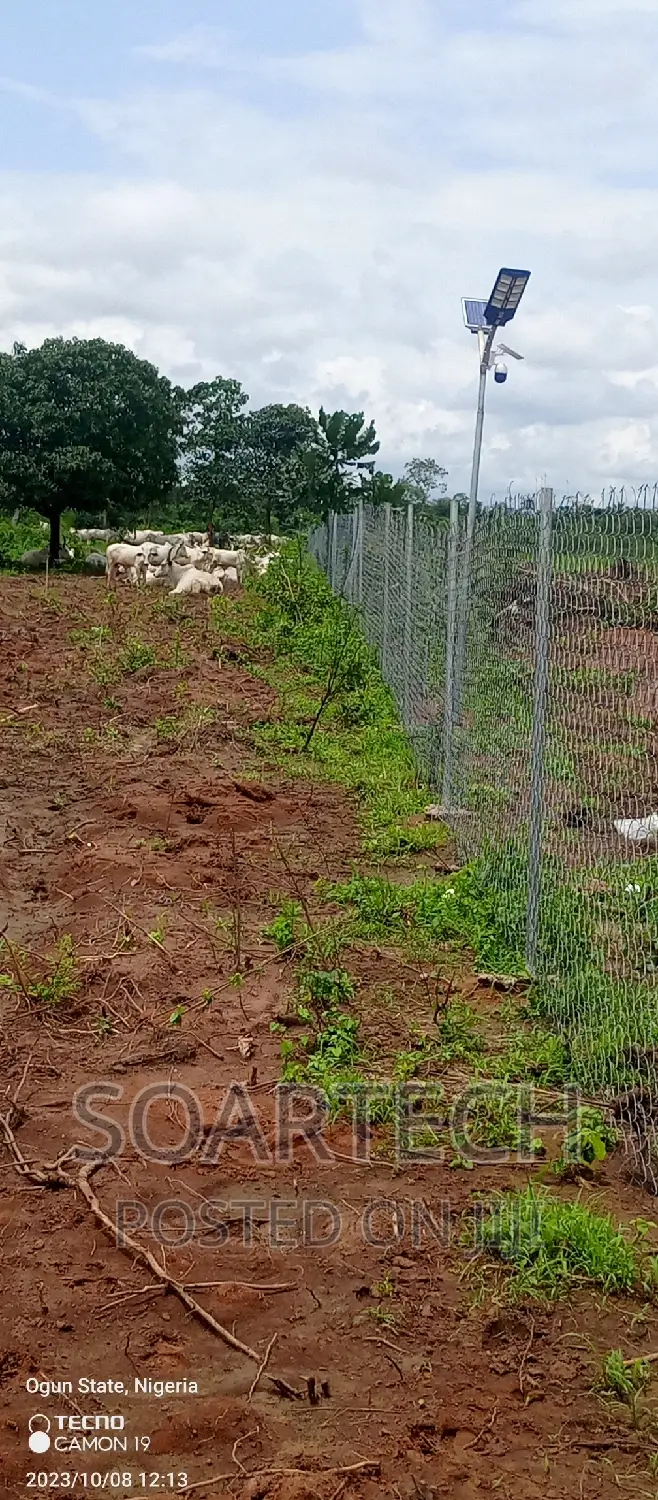 65 Acers of Farm Land Fence With Soartech Chain Link Fence