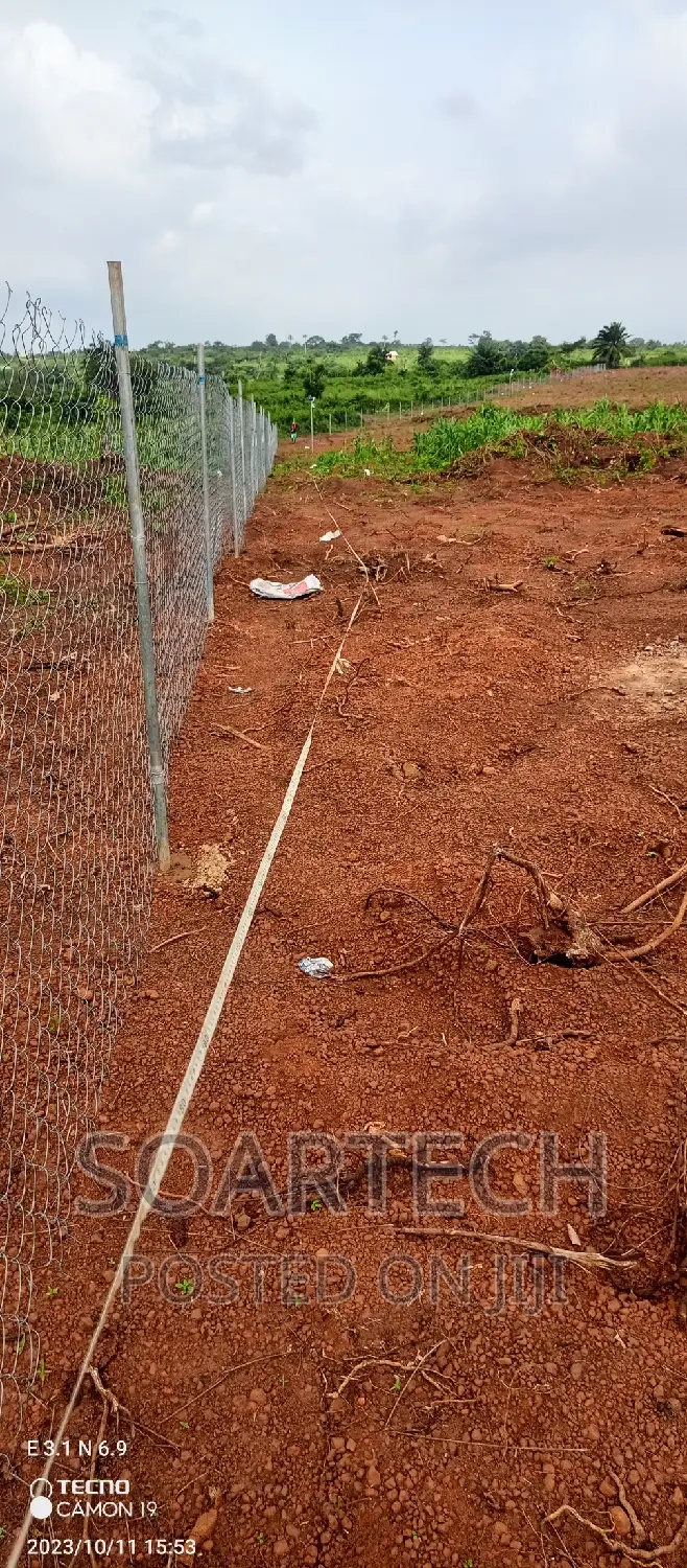 65 Acers of Farm Land Fence With Soartech Chain Link Fence
