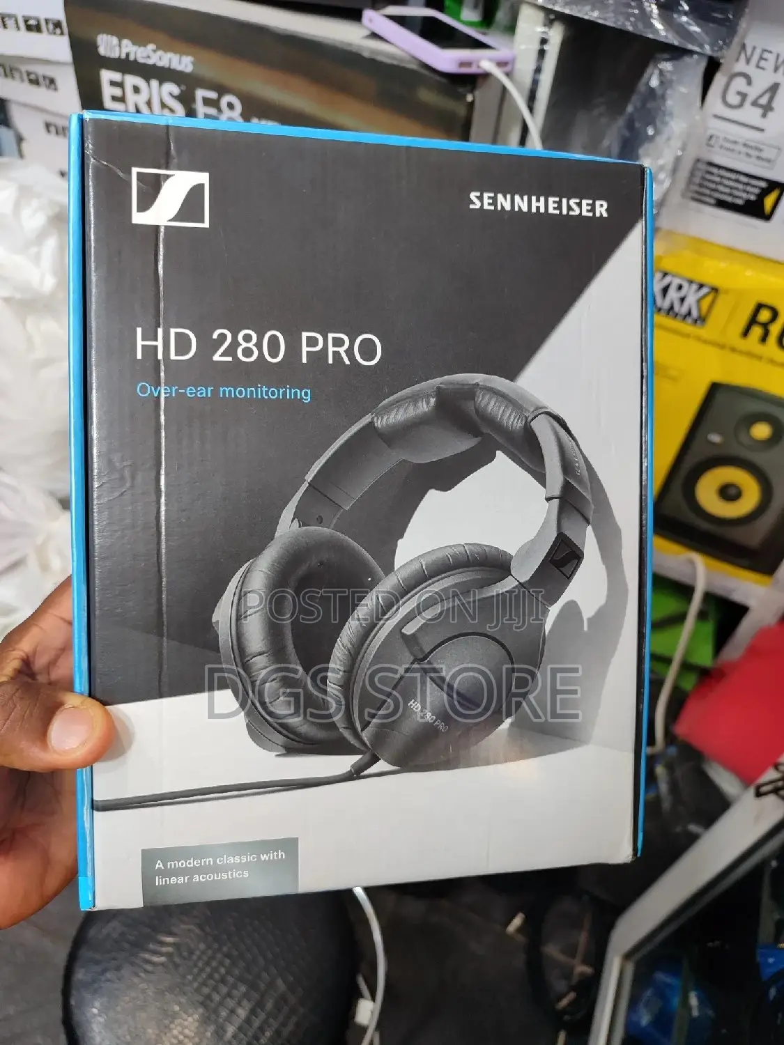 Sennheiser Hd 280 Pro Over Ear Monitoring Headphone