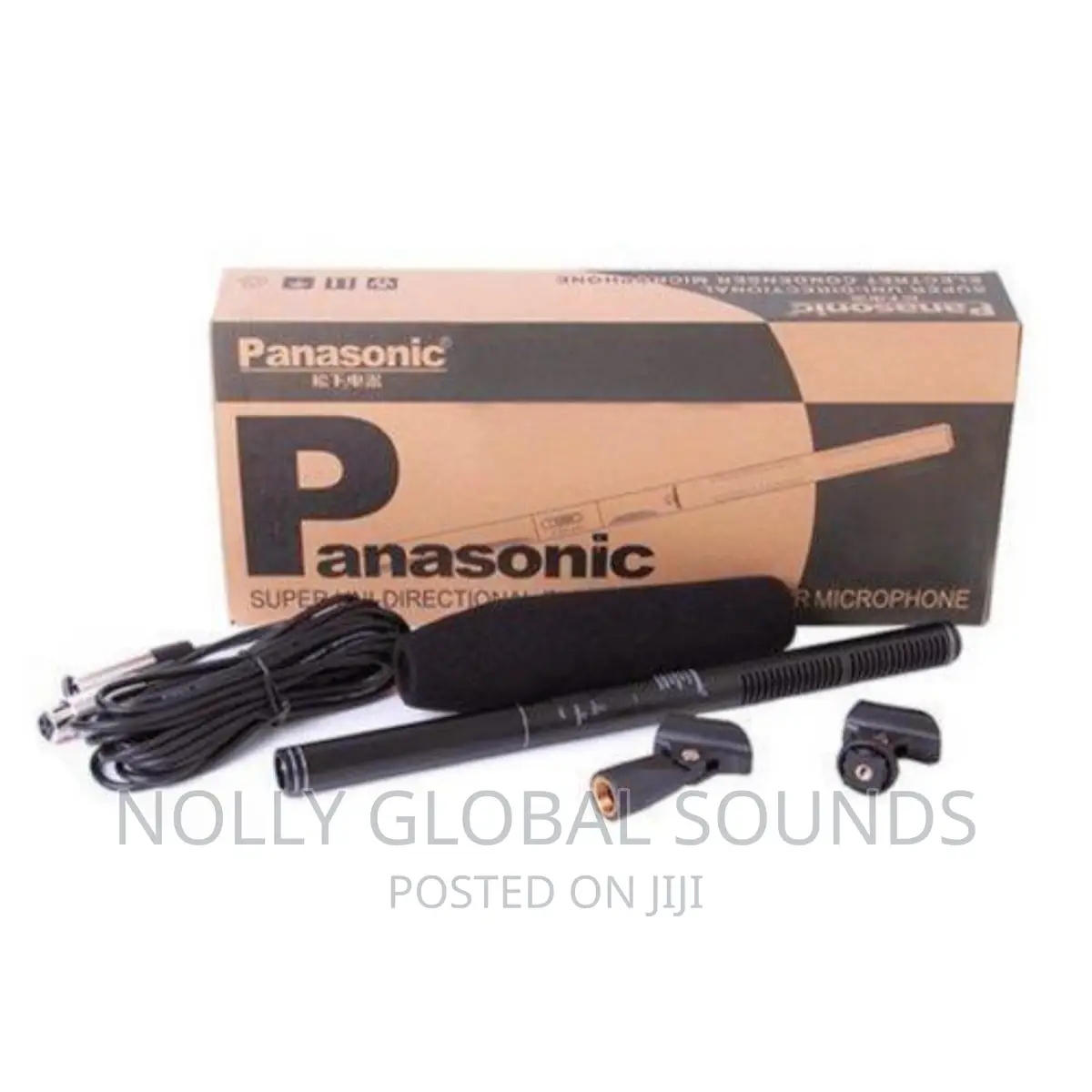 Panasonic Uni-Directional Condenser Boom Microphone Camera