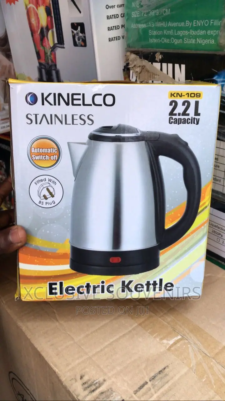 2.2L Kinelco Stainless Steel Electric Kettle