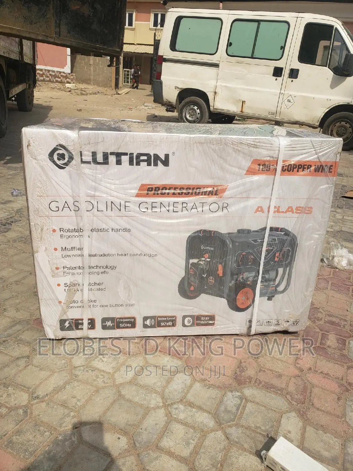 Complete 10kva Lutian Remote and Key Start Generator 100%