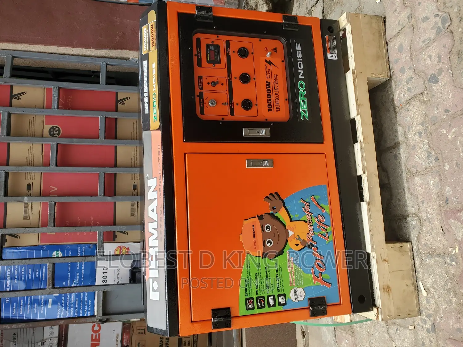 Firman Zero Noise Petrol Soundproof Generator 100% Copper