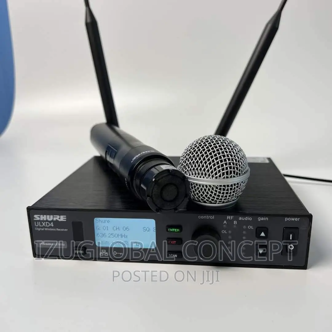 Ulxd4 Wireless Mic System Stage Performance Ulxd4-sm58)