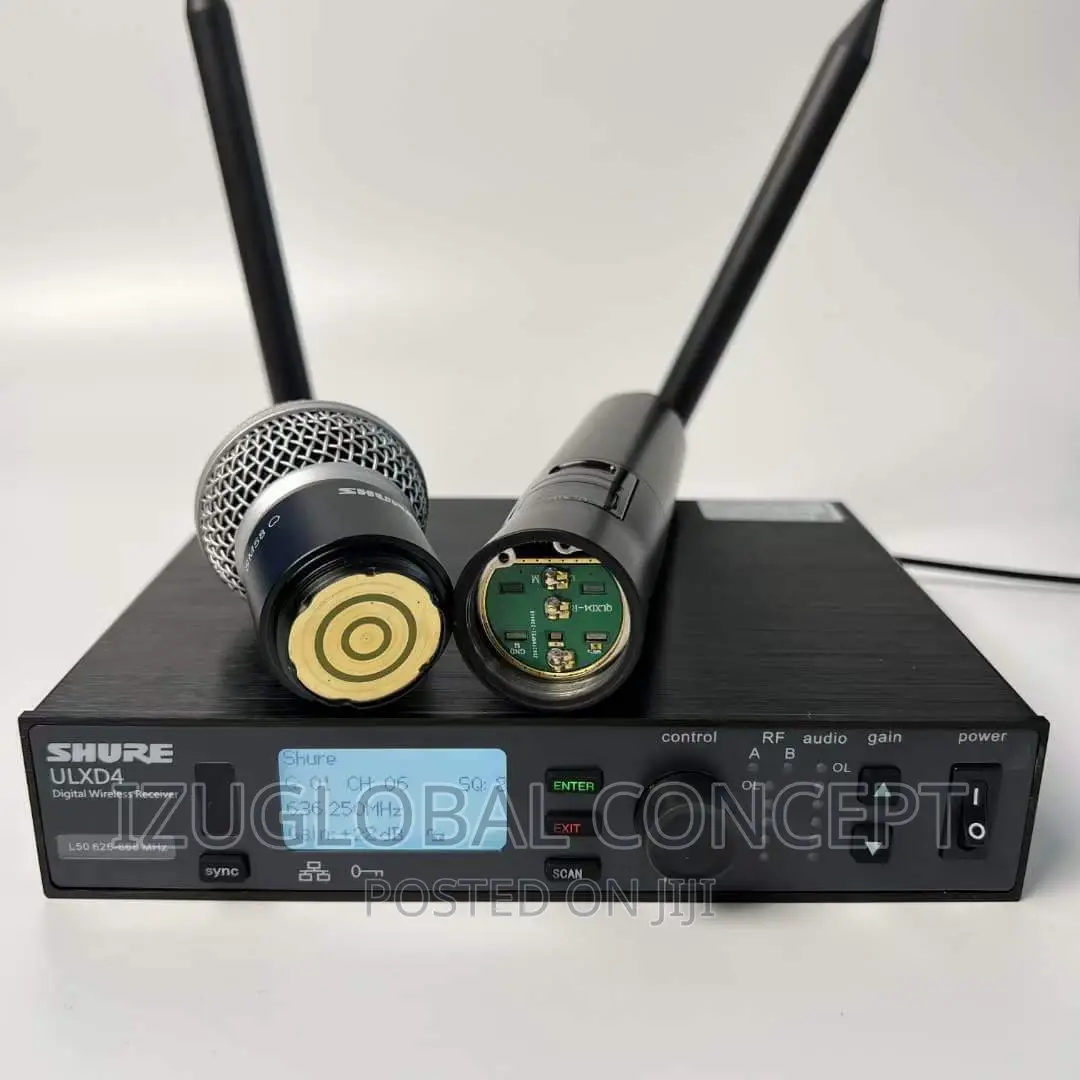 Ulxd4 Wireless Mic System Stage Performance Ulxd4-sm58)