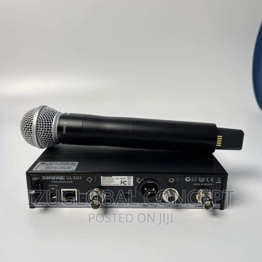 Ulxd4 Wireless Mic System Stage Performance Ulxd4-sm58)