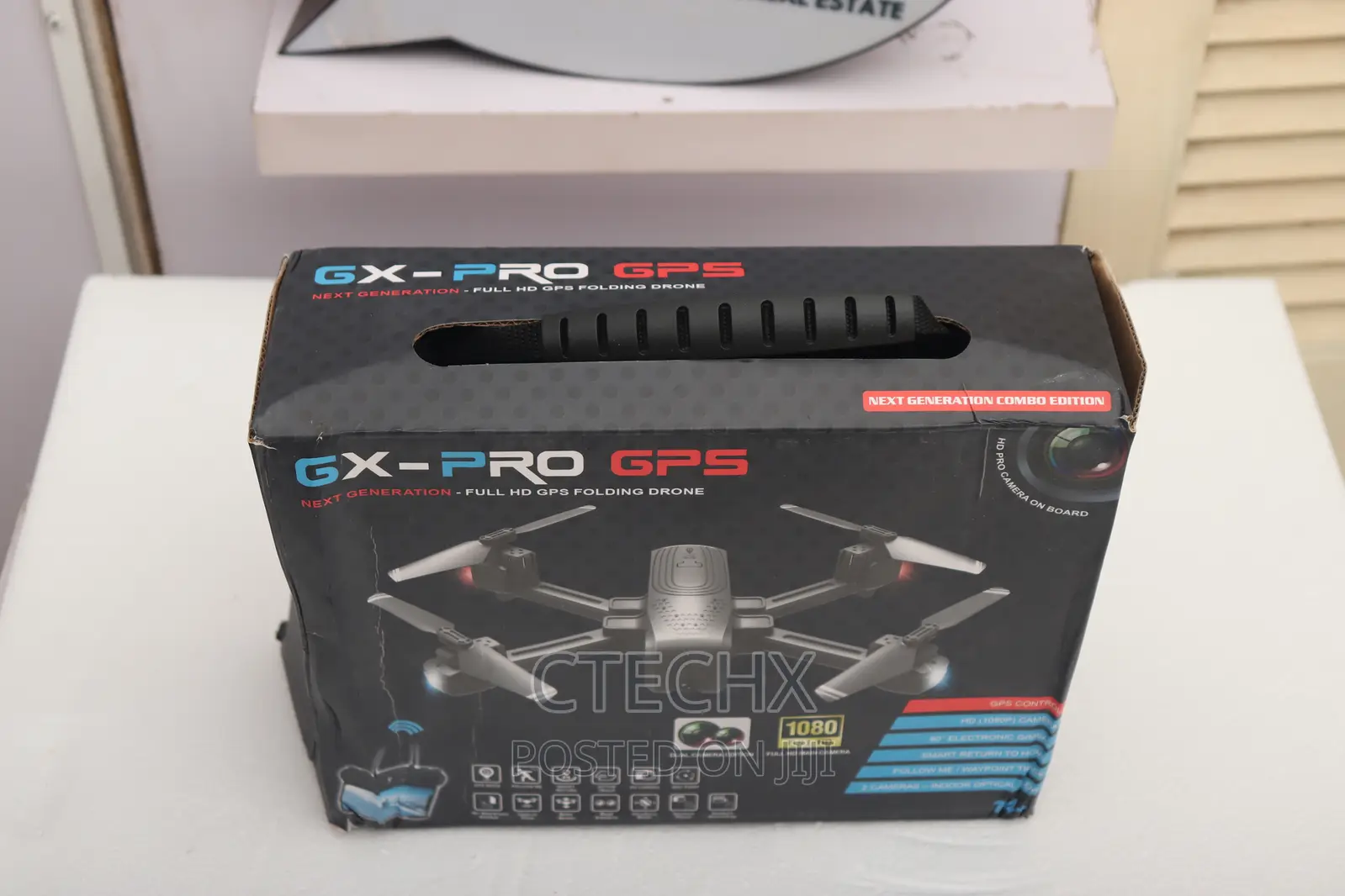 Gx-Pro GPS Full Hd Folding Drone Case Extra Battery