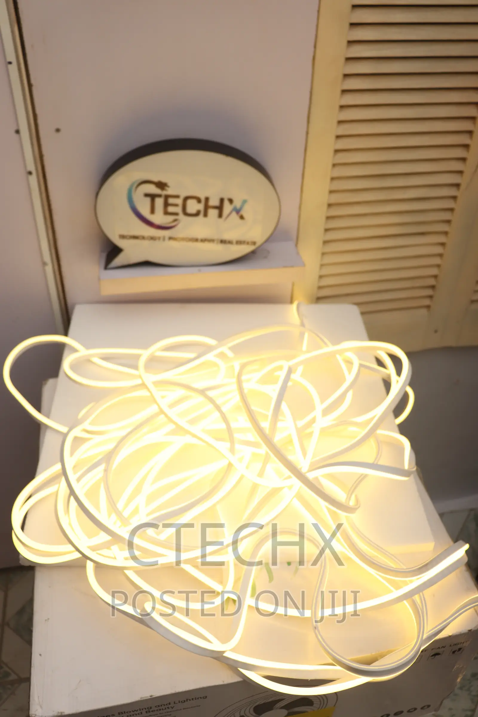 20m Warm White Flexible NEON Light