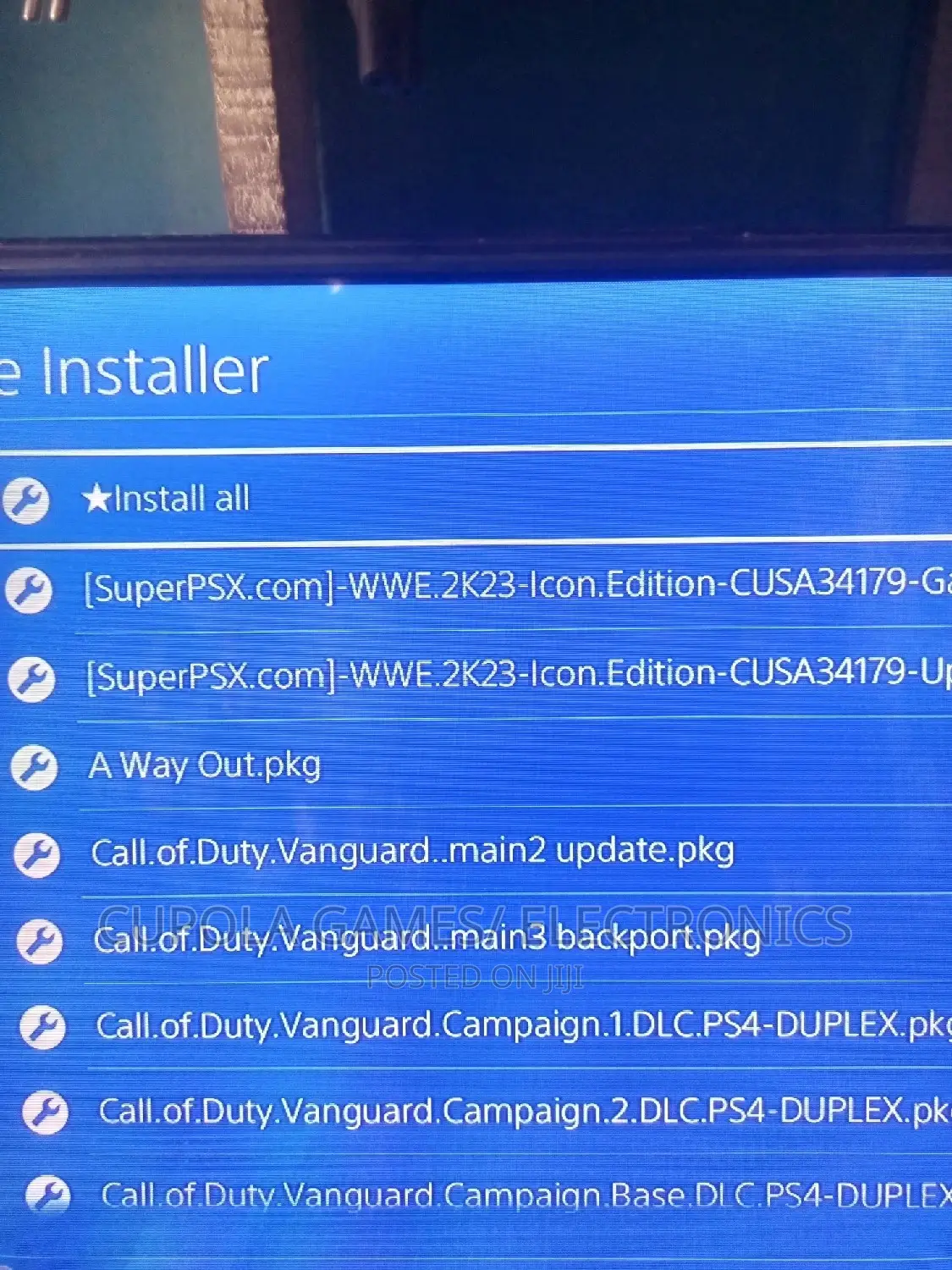 Games Repair or PS4 Jailbreak( )