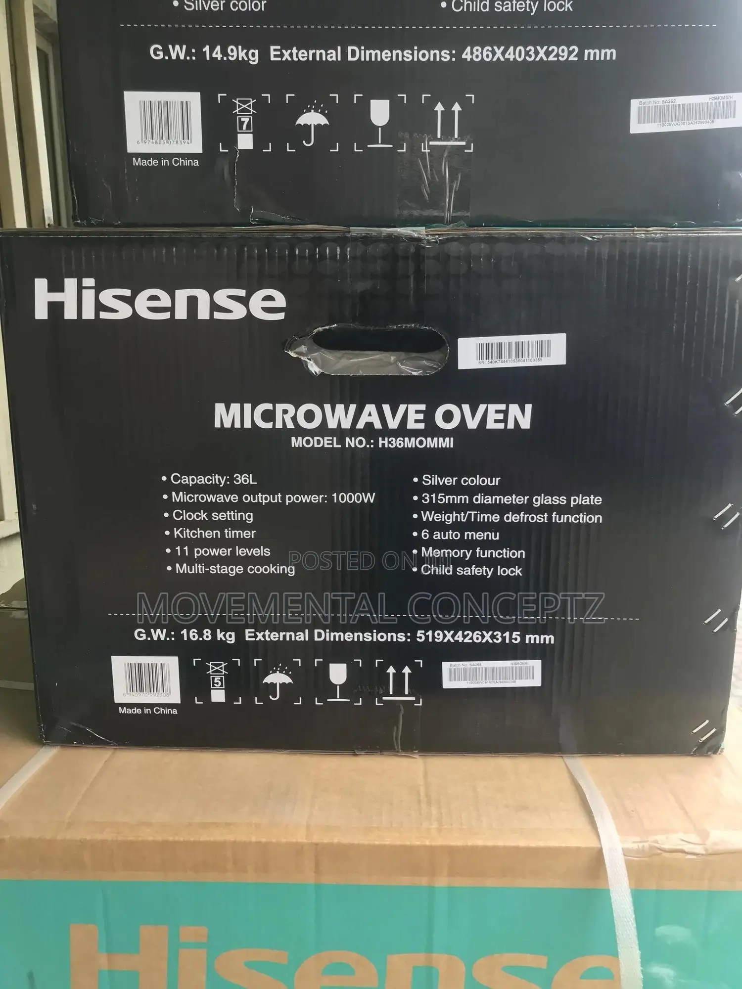 Hisense Microwave Oven 36litres