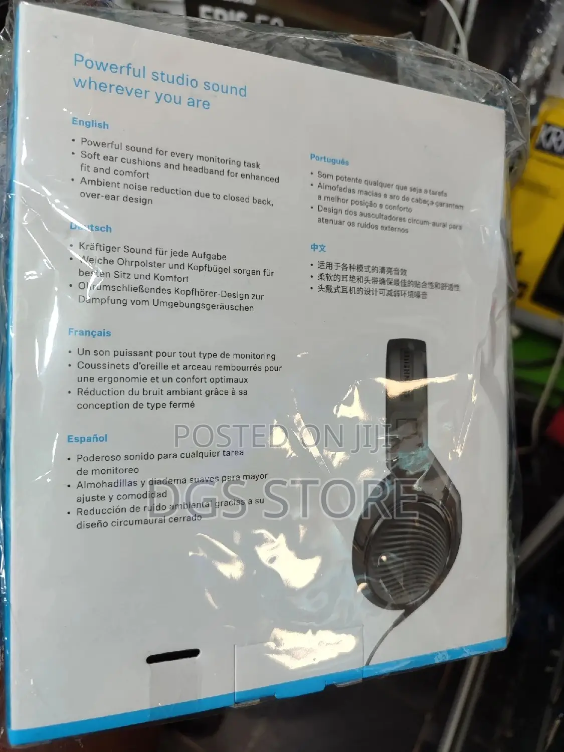 Sennheiser HD 200 Pro Over Ear Monitoring Headphone
