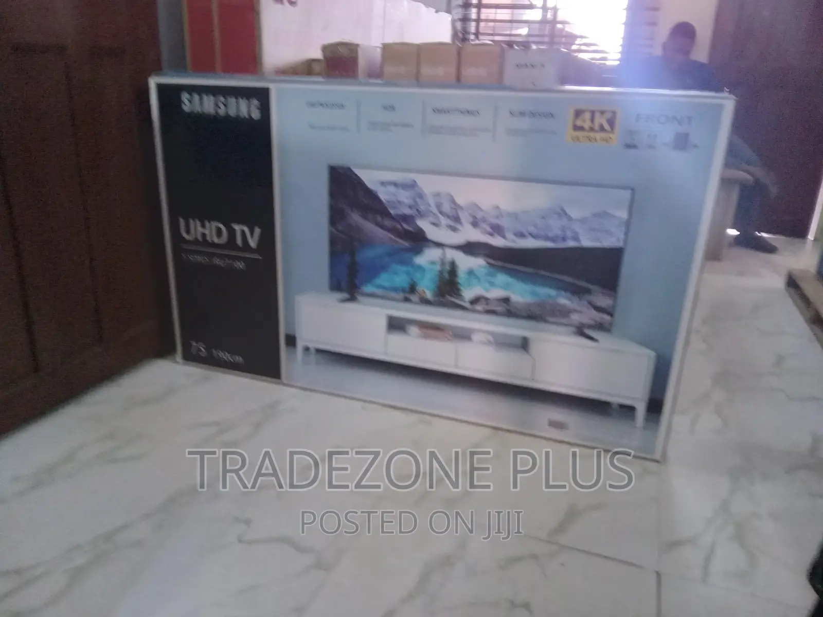 Samsung 75'' Uhd Smart TV With Wifi+Netflix