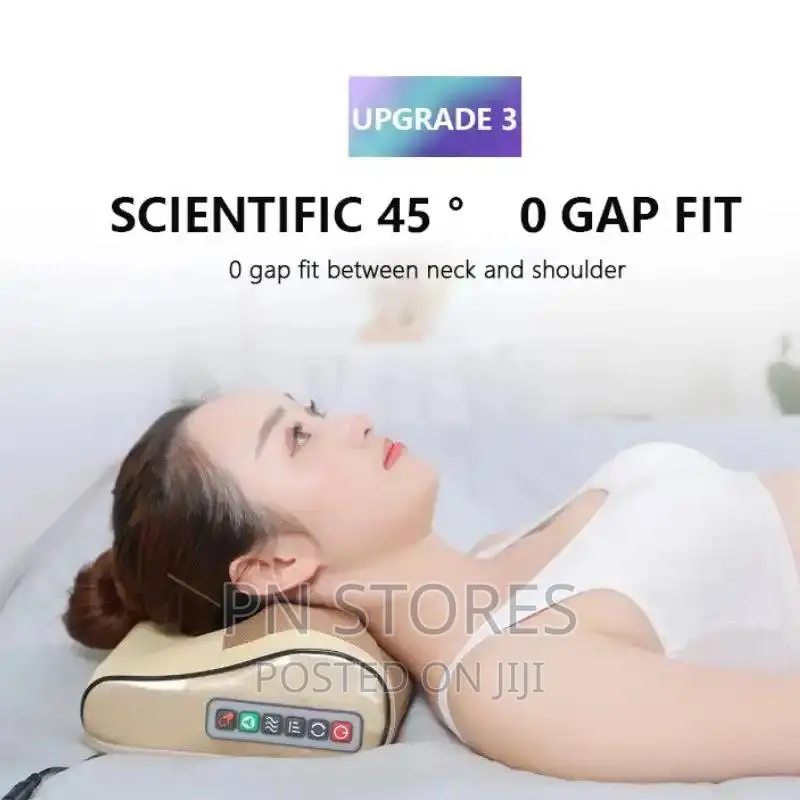 Cervical Massager Neck Massage Pillow ||Hot Compres Shoulder
