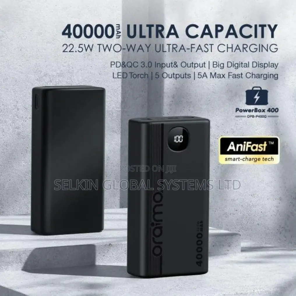 Oraimo 40000mah Powerbank