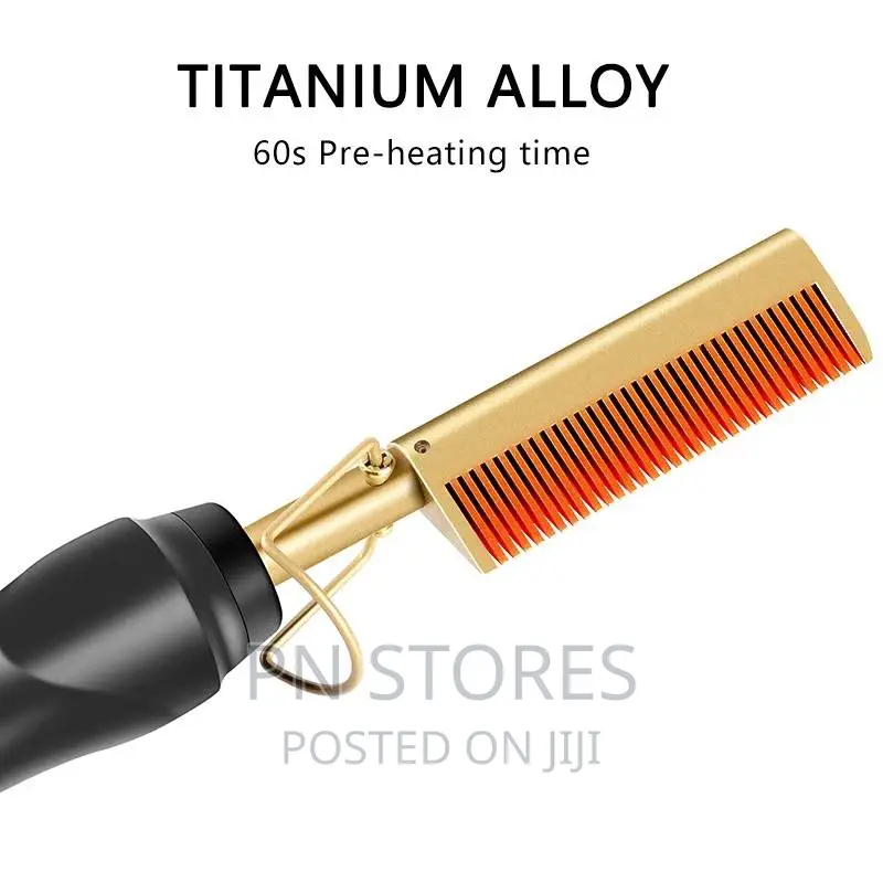 Hot Comb for Straightening Hair