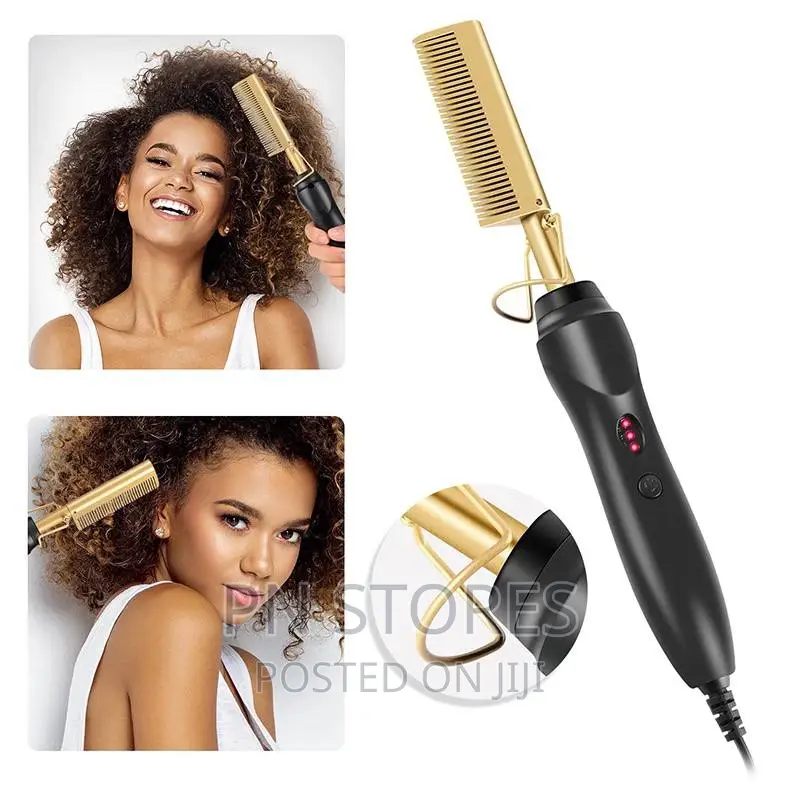 Hot Comb for Straightening Hair