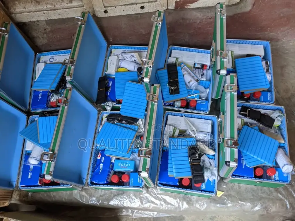 Fully Kitted Iron First Aid Box