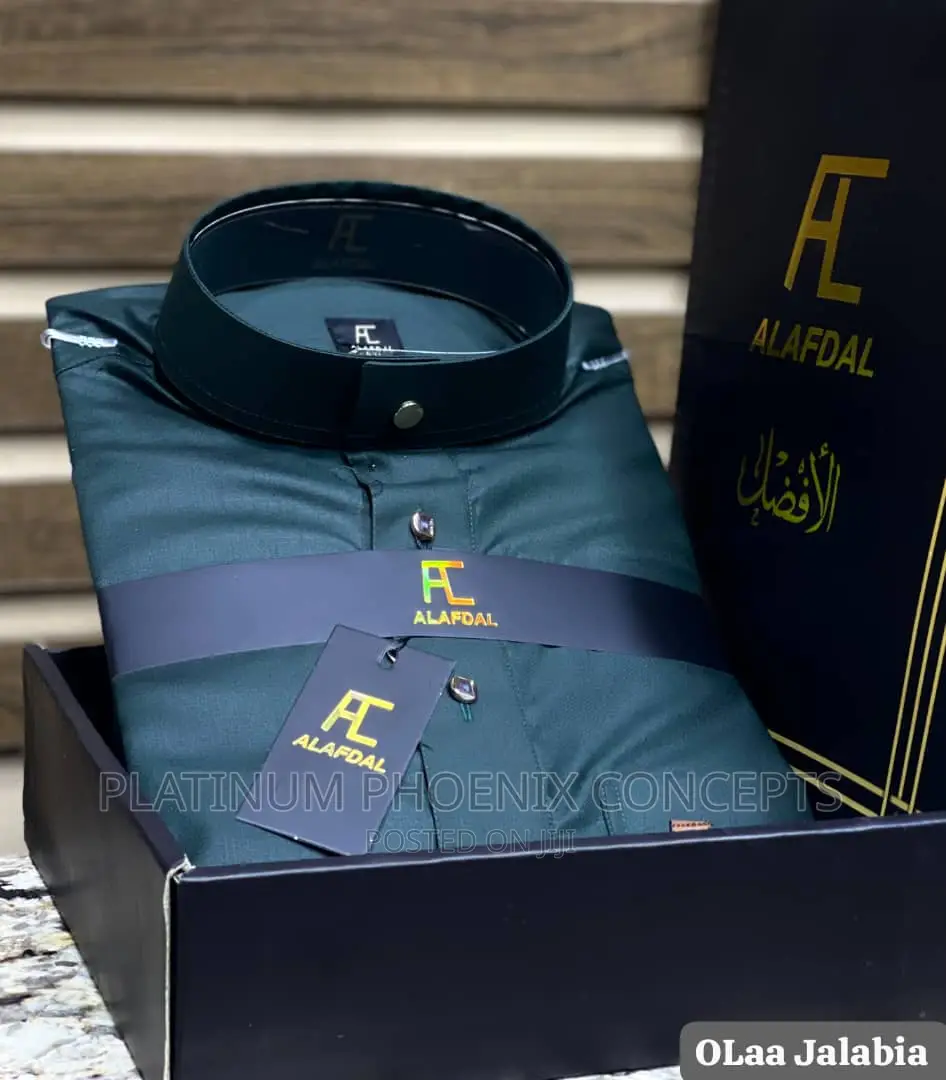 Plain Collar Egyptian Emirate Jalabiya