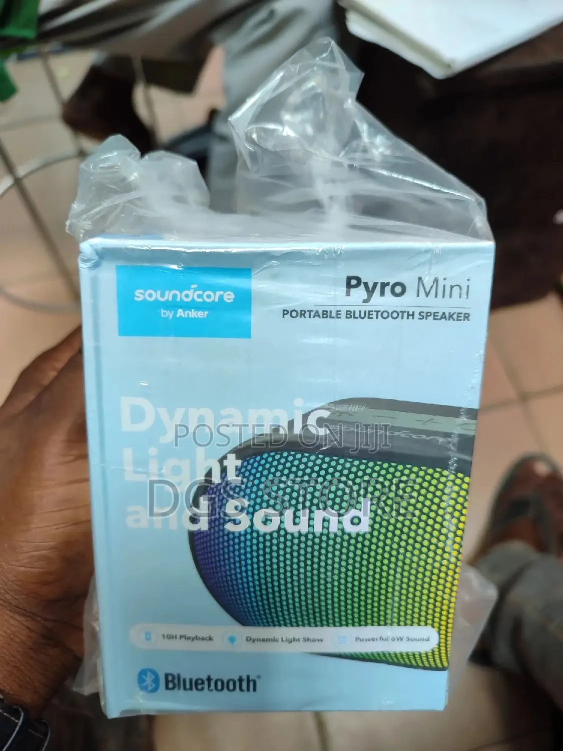 Anker Soundcore Pyro Mini Portable Bluetooth Speaker