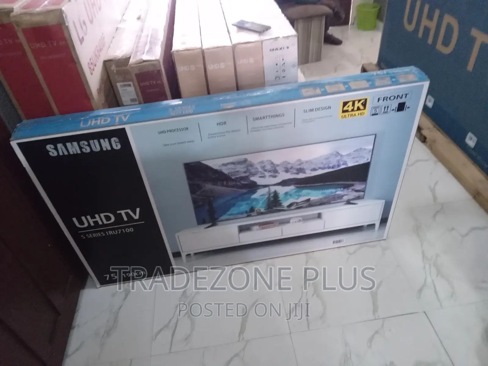 Brand New Samsung 75'' Uhd Smart TV With Youtube+Netflix