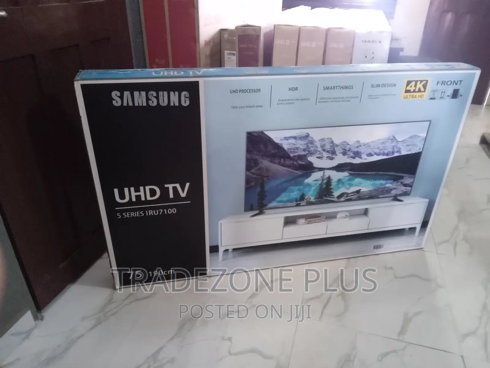 New in Samsung 75'' Smart TV With Youtube+Netflix