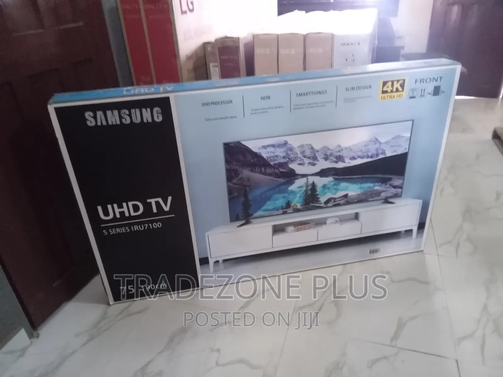 New in Samsung 75'' Uhd Smart Tv+Youtube+Netflix