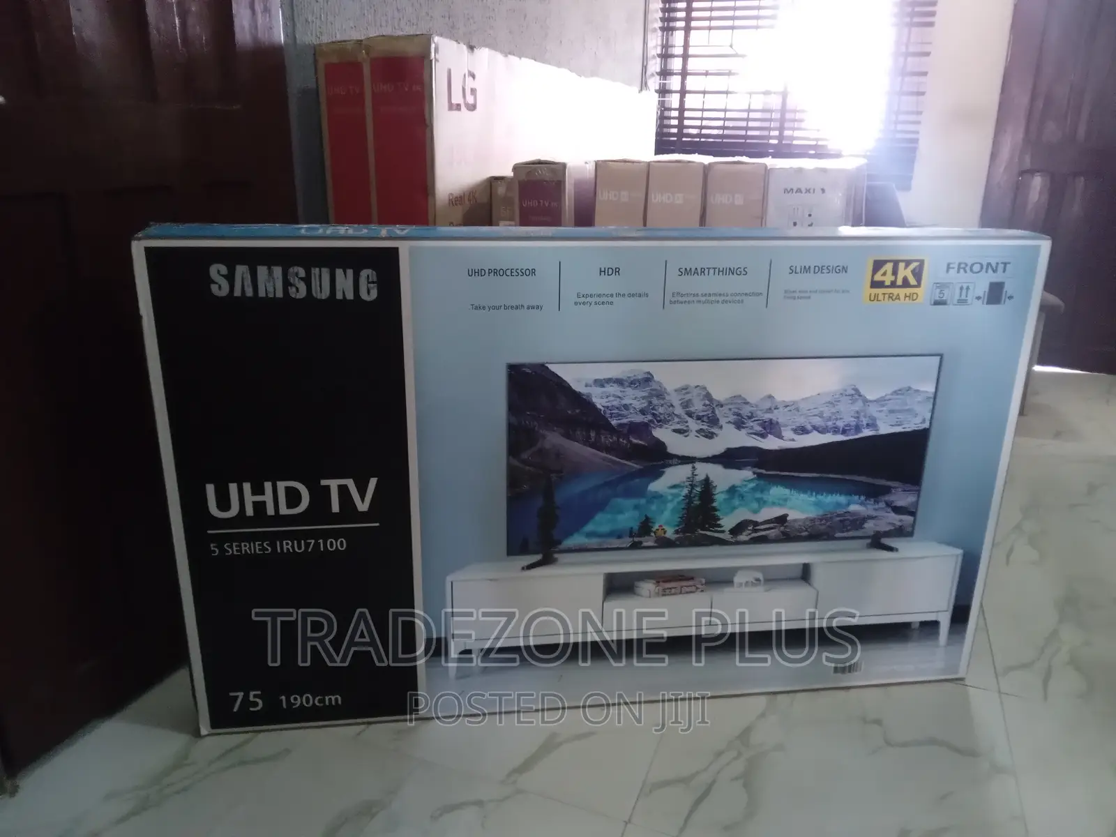 New in Samsung 75 Inch Smart TV With Wifi+Netflix
