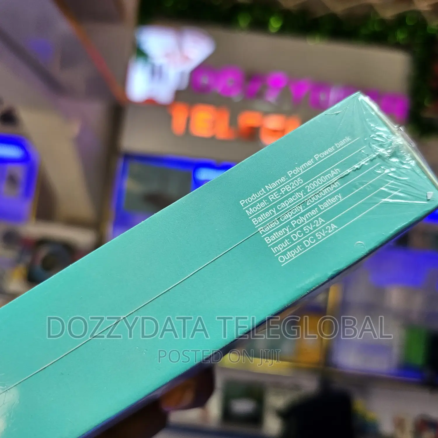 Recrsi 20000mah Solar Powerbank