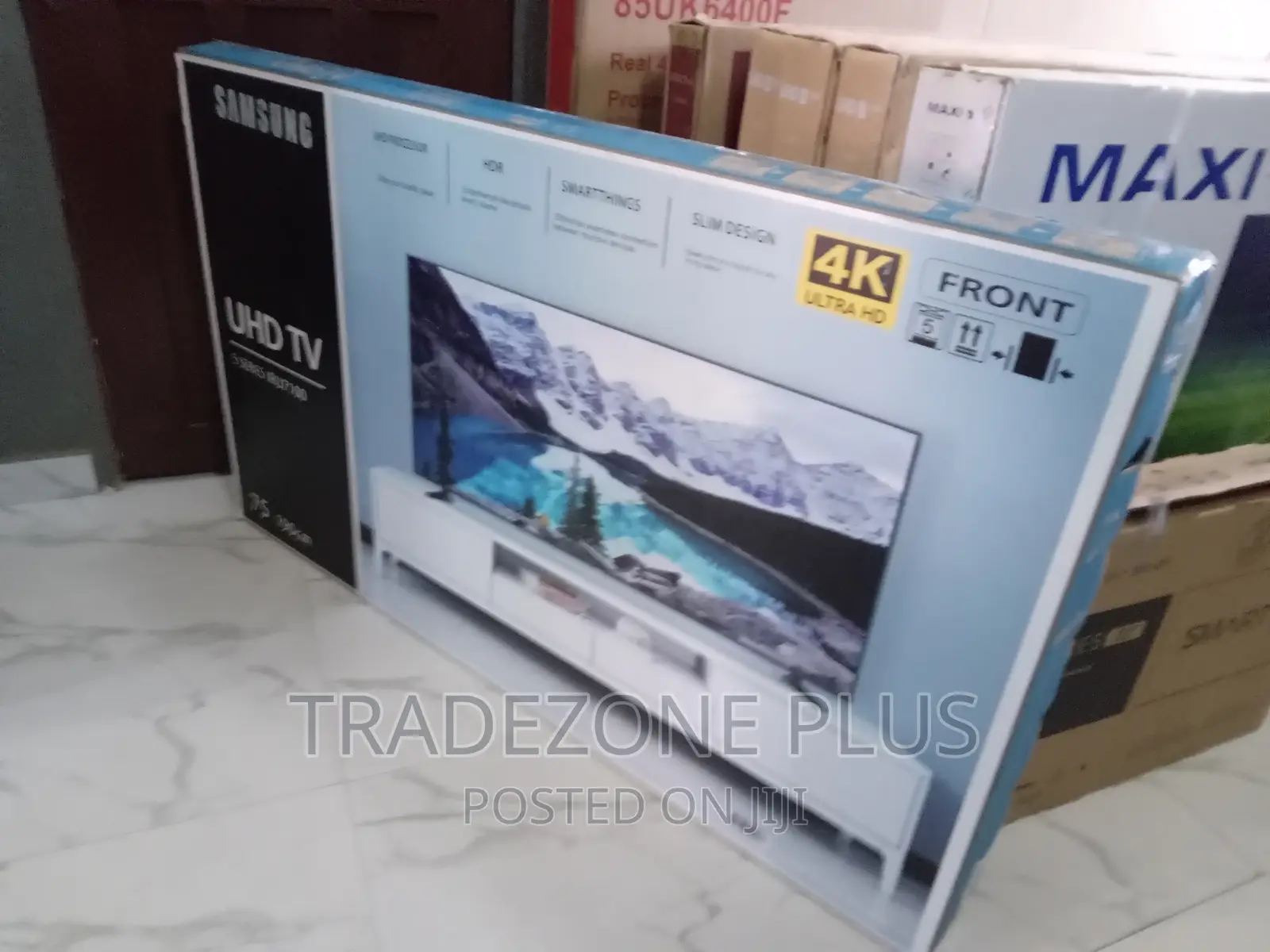 Original Samsung 75'' Uhd Smart Tv With Bluetooth+Netflix
