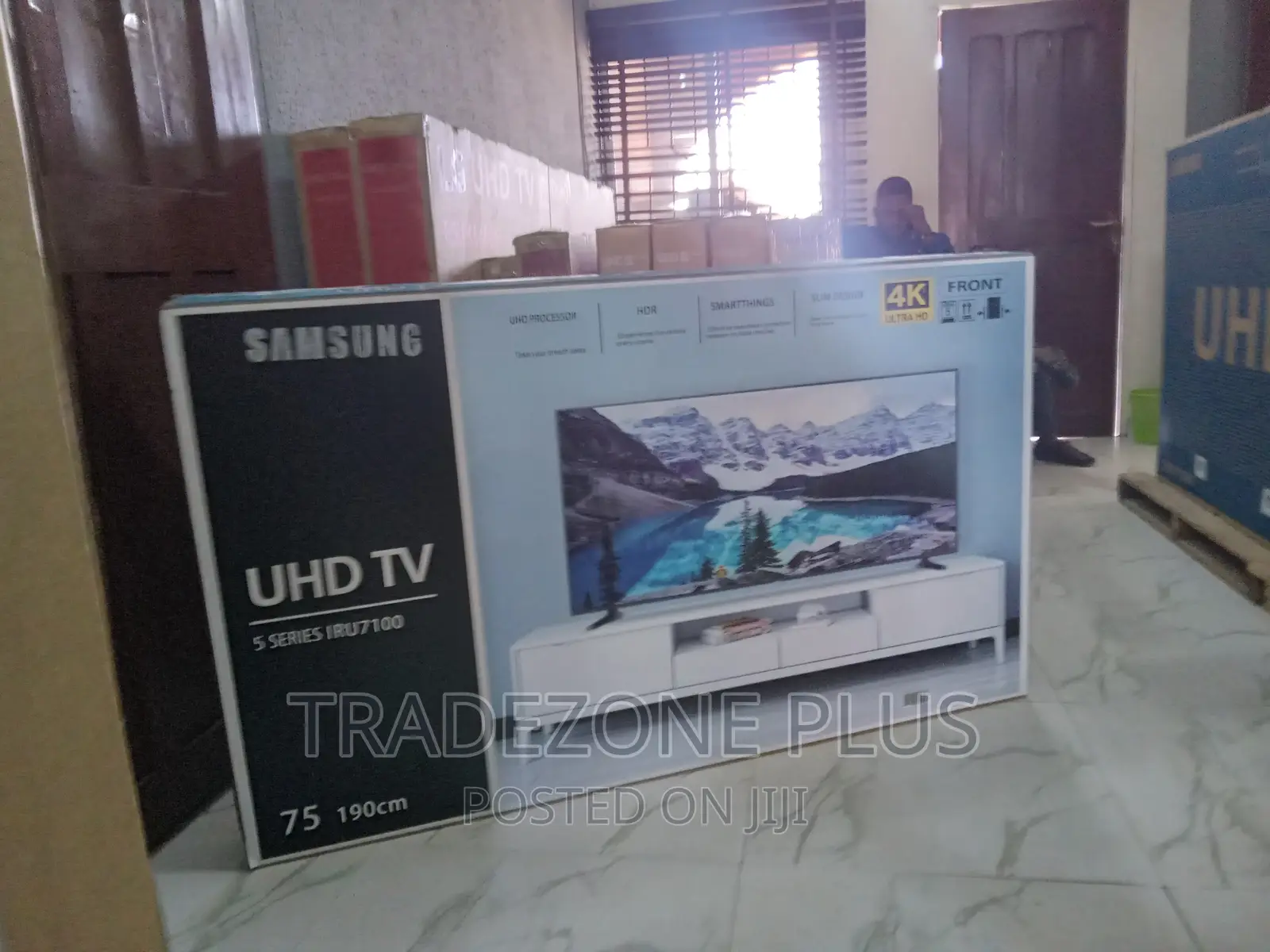 Original 75ru7100 Samsung Smart TV With Bluetooth+Wifi