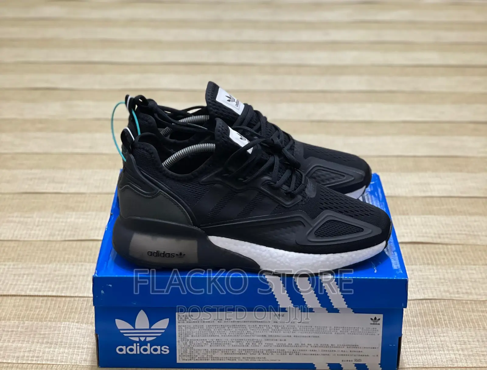 Original Adidas Zx- Black Sneakers