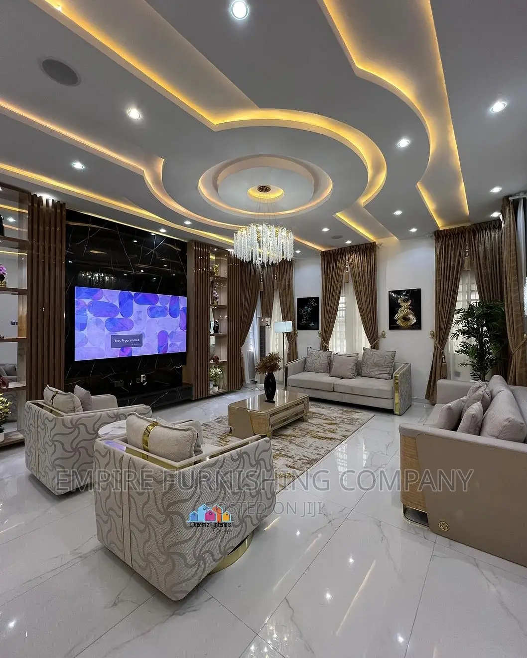 Luxury Living Room Interior