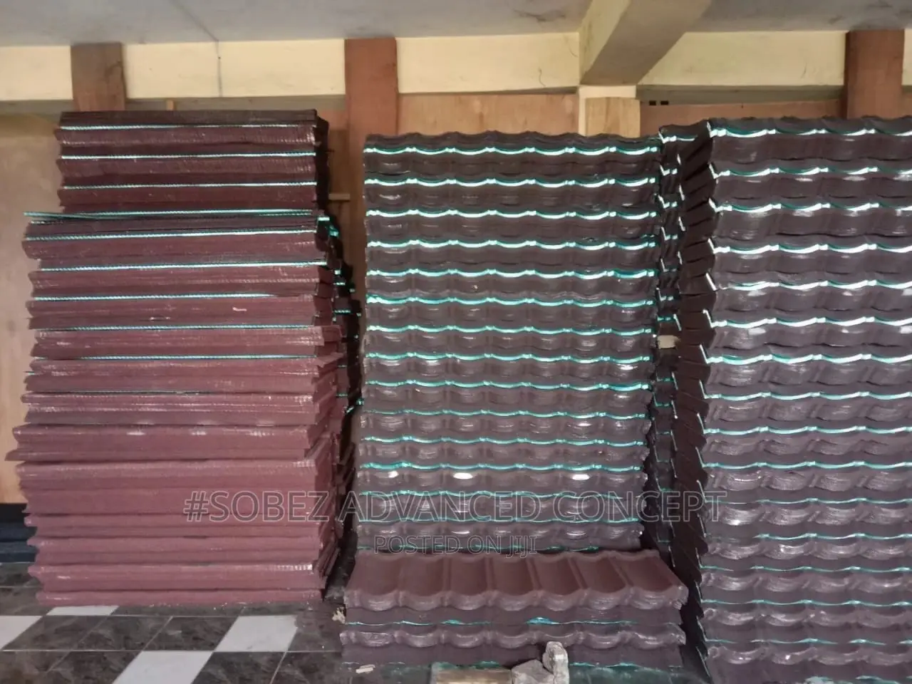 Large Stock of Stone Stiles Roofing Sheet for Sale