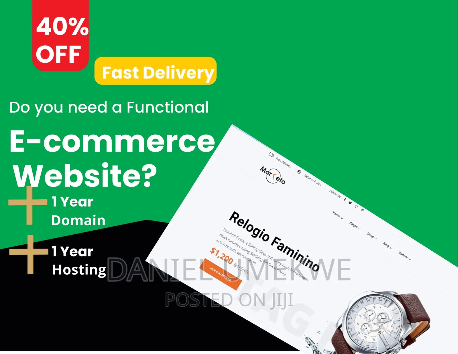We Will Design an Ecommerce Website ( Online Store)