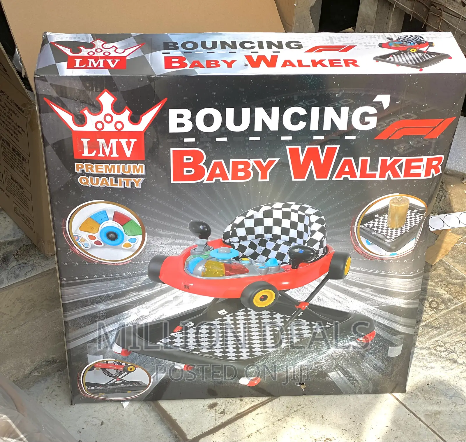 Stylish Unique Bouncing Baby Walker