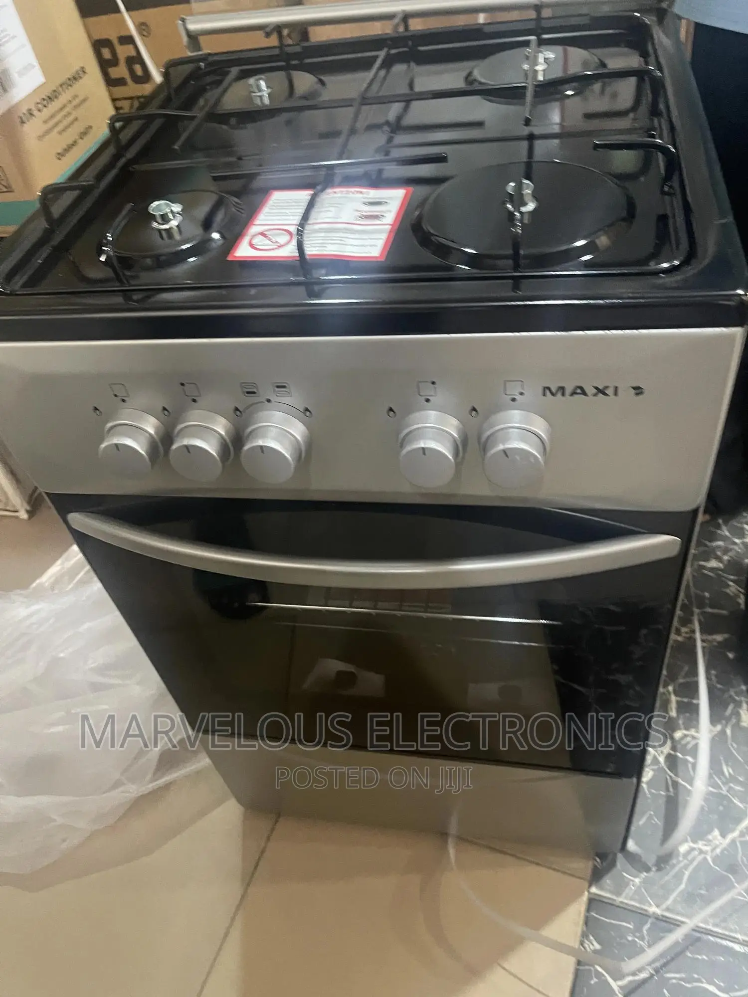 Brand New Maxi 4bona All Gass Cooker Very Strong With Oven,