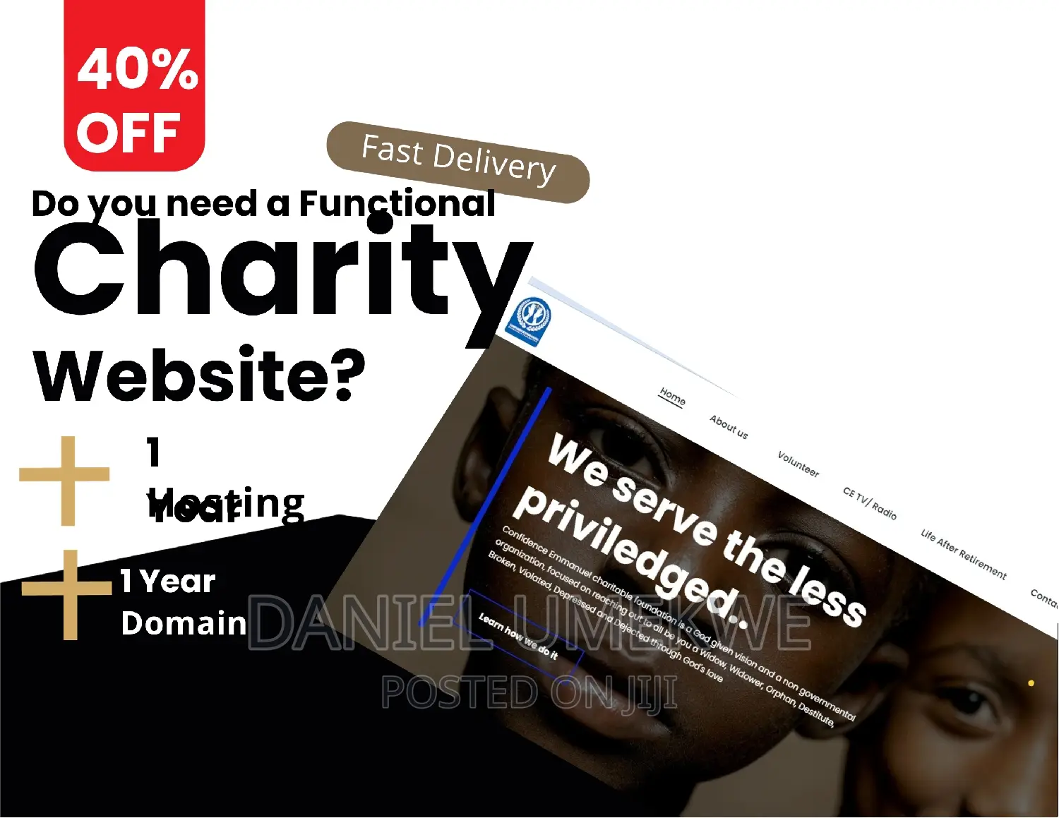We Will Build An NGO Website With Donation In 3 Days
