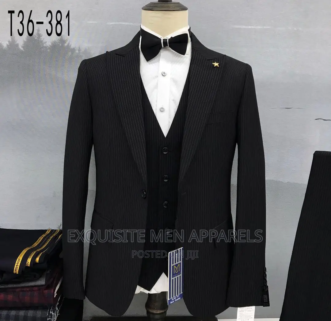 Quality Bespoke Turkish Pin Stripe Men's Suit
