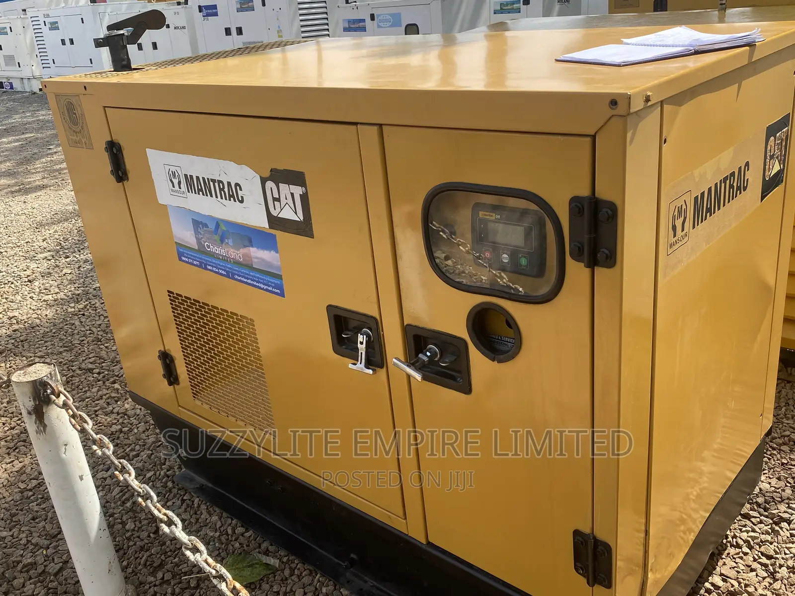Cat (Mantrac)Fairly Used Soundproof 20kva Generator