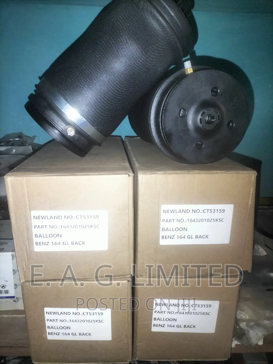 Air Spring - Mercedes-Benz W164 W251 (166-320-03-25)
Rear