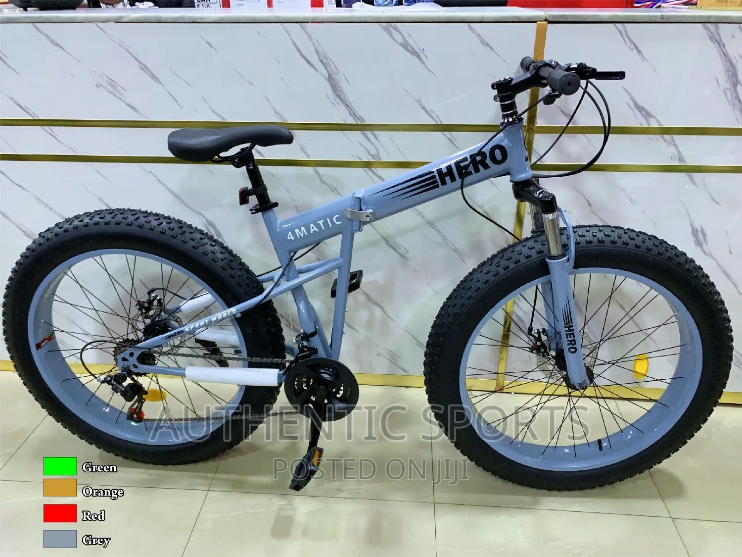 Hero Foldable Big Tyre Bicycle