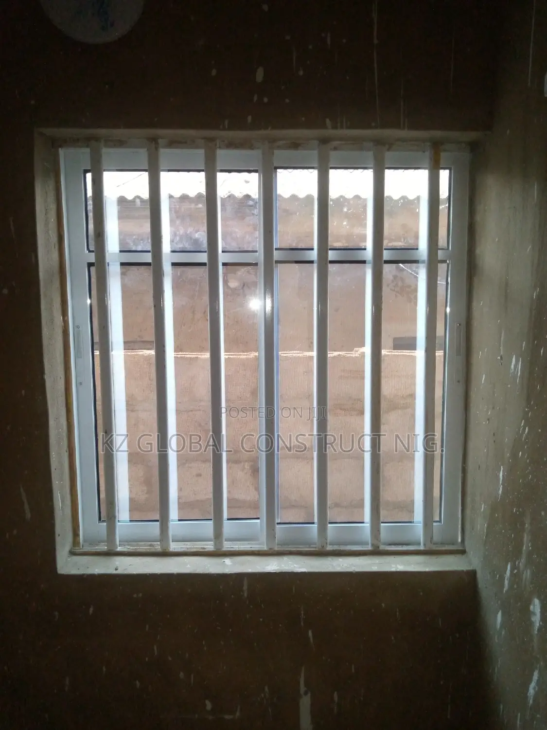 Aluminum Sliding Window With Burglary and Net 002
