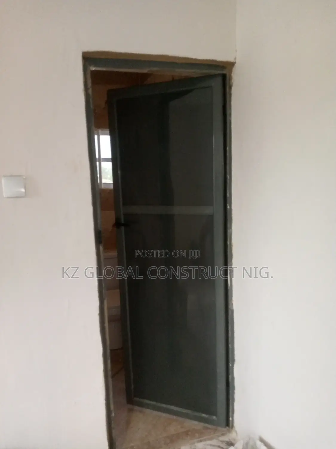 Aluminum Toilet Door With Full Composite Board 003