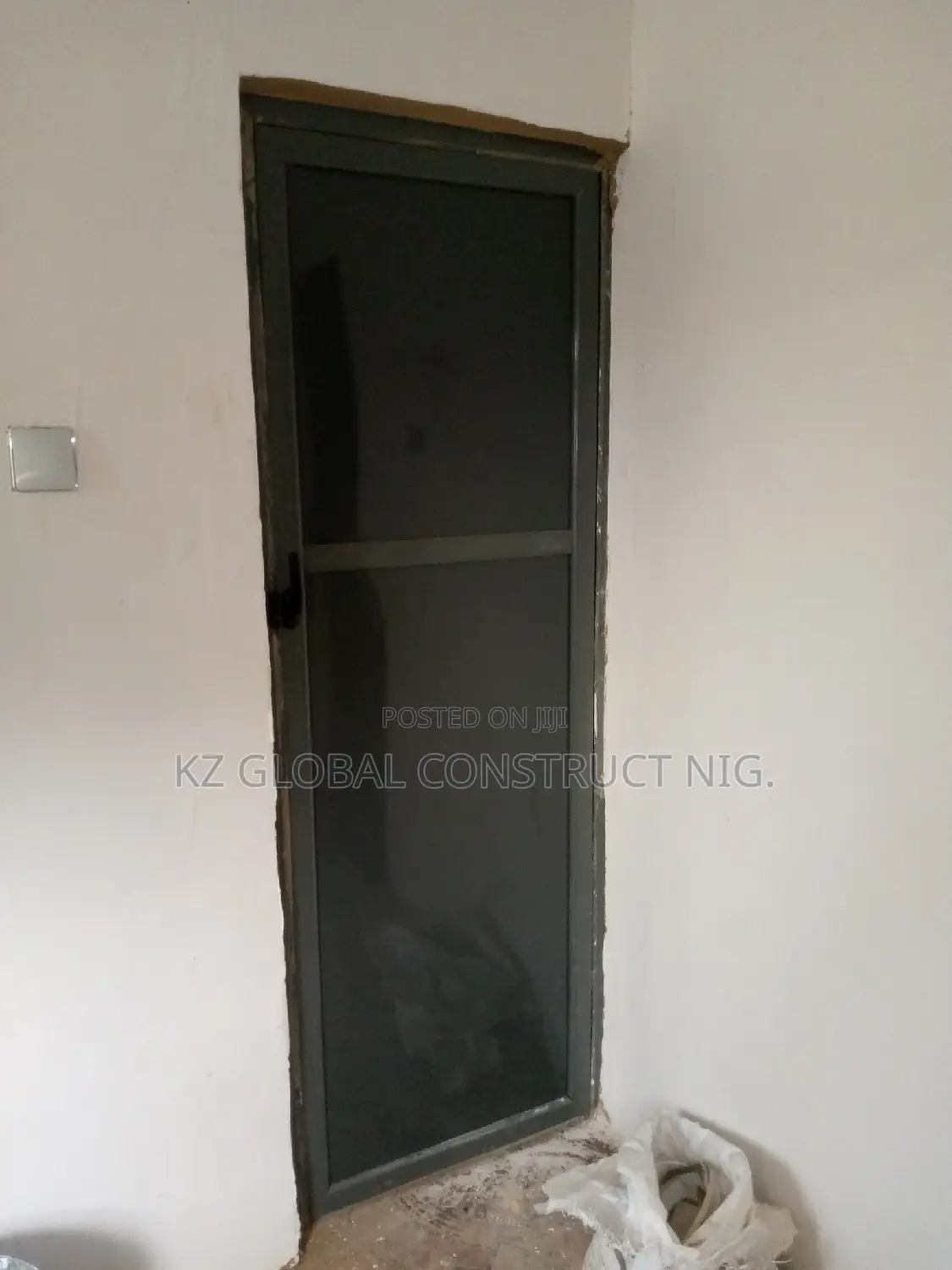 Aluminum Toilet Door With Full Composite Board 003