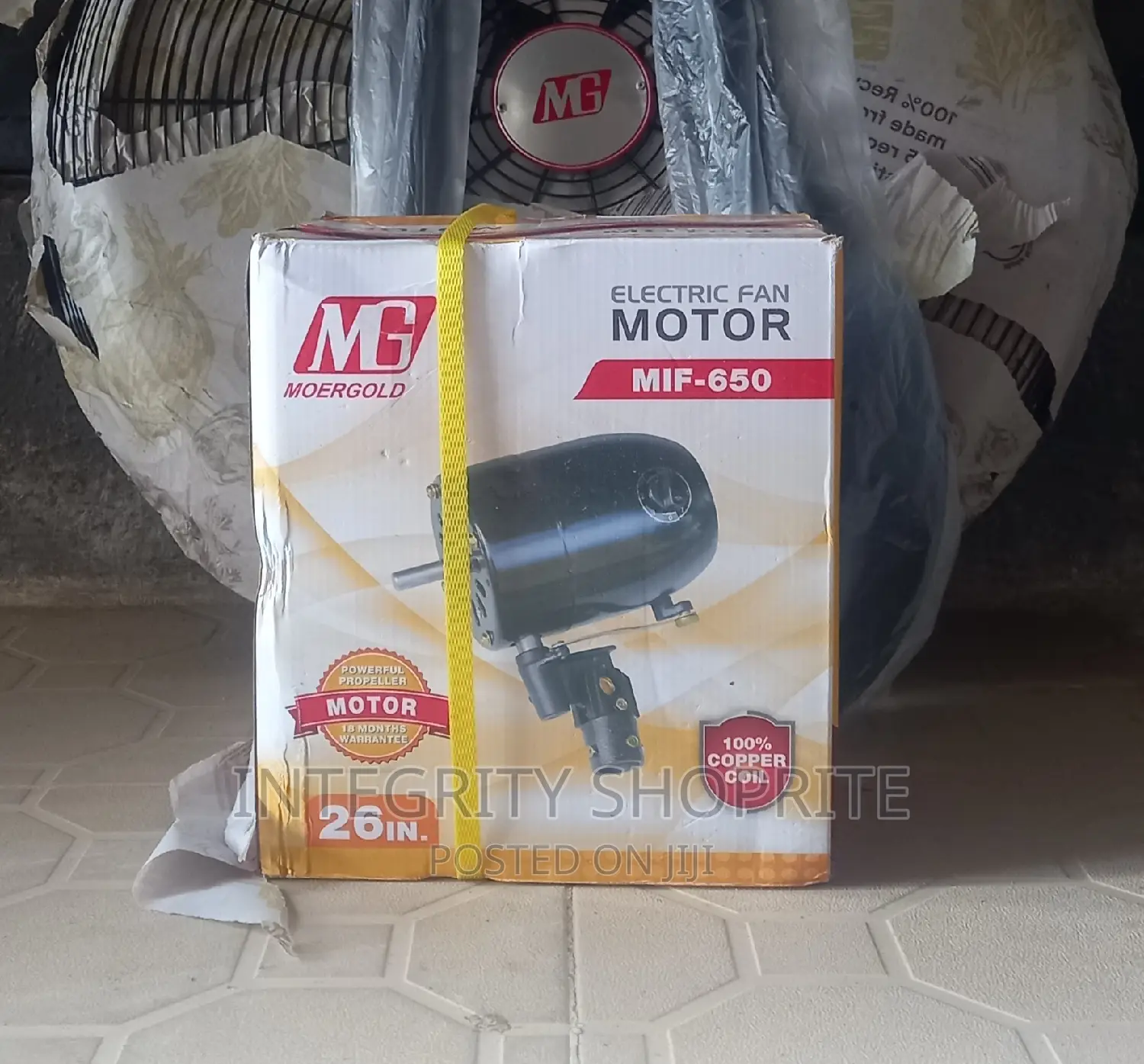 Moregold Industrial Standing Fan 26 Inche