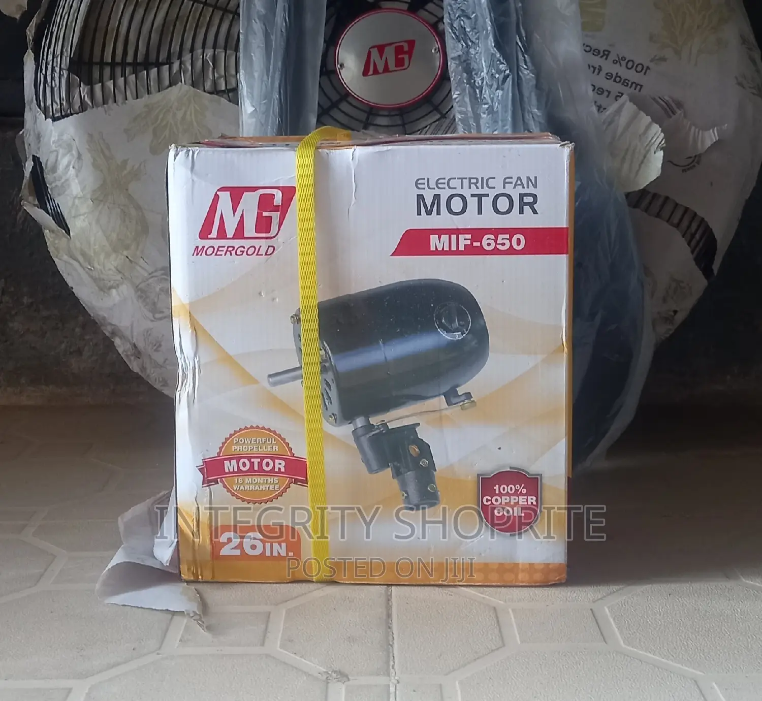 Moregold Industrial Standing Fan 26 Inche