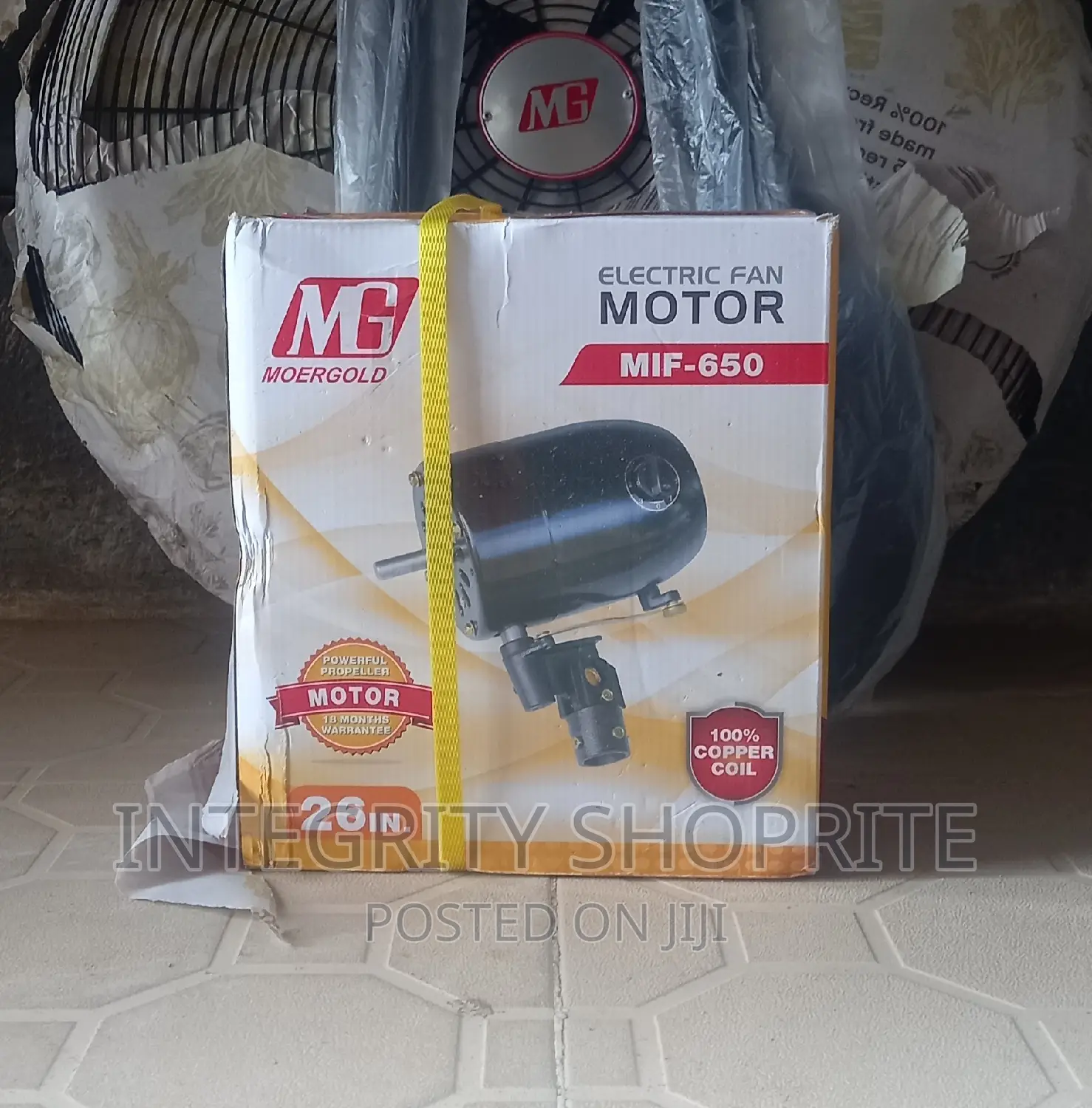Moregold Industrial Standing Fan 26 Inche
