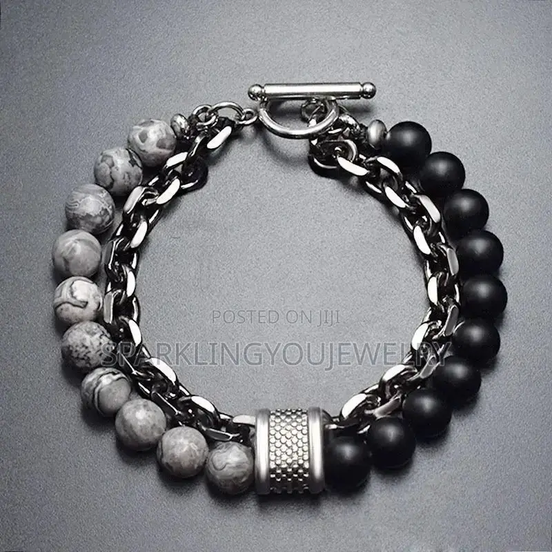 Classic Bead Bracelet for Men