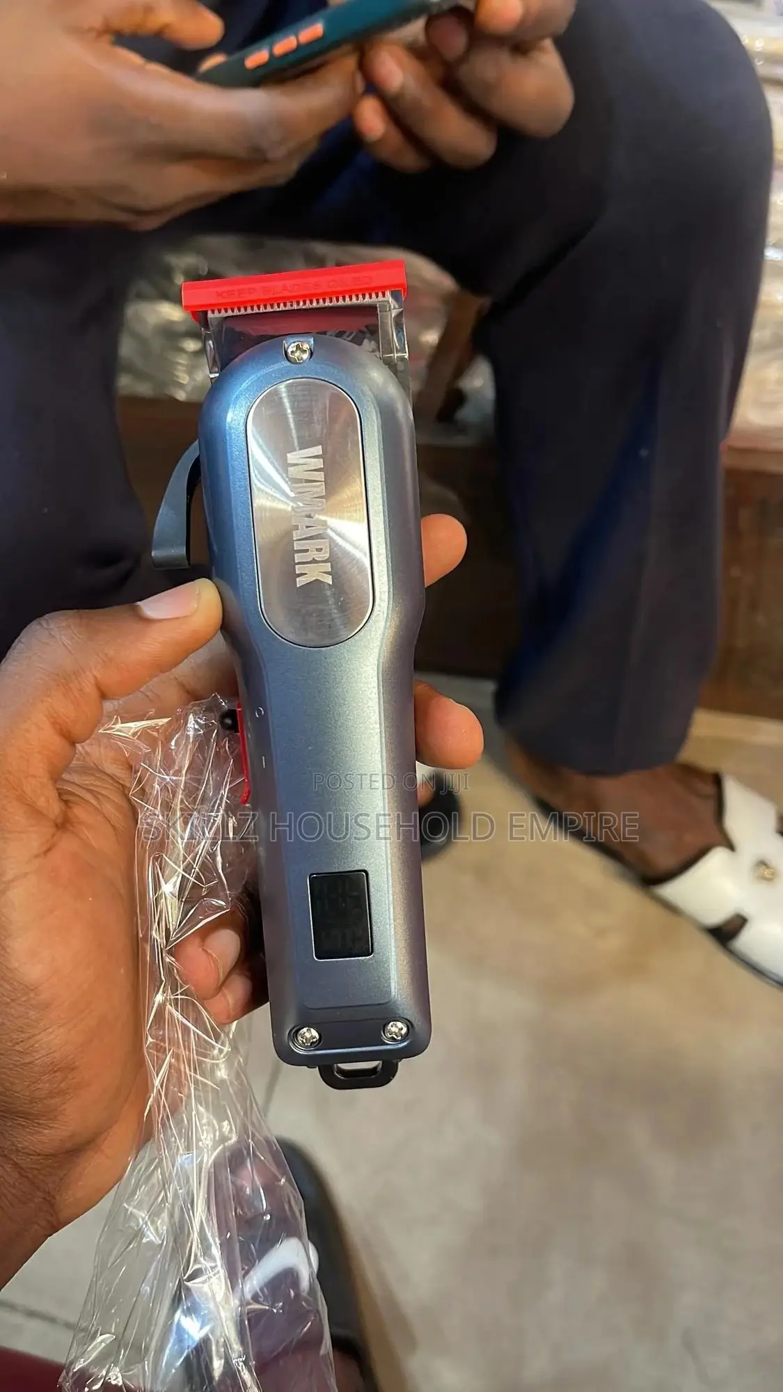 Wmark Digital Rechargeable Cordless Hair Clipper