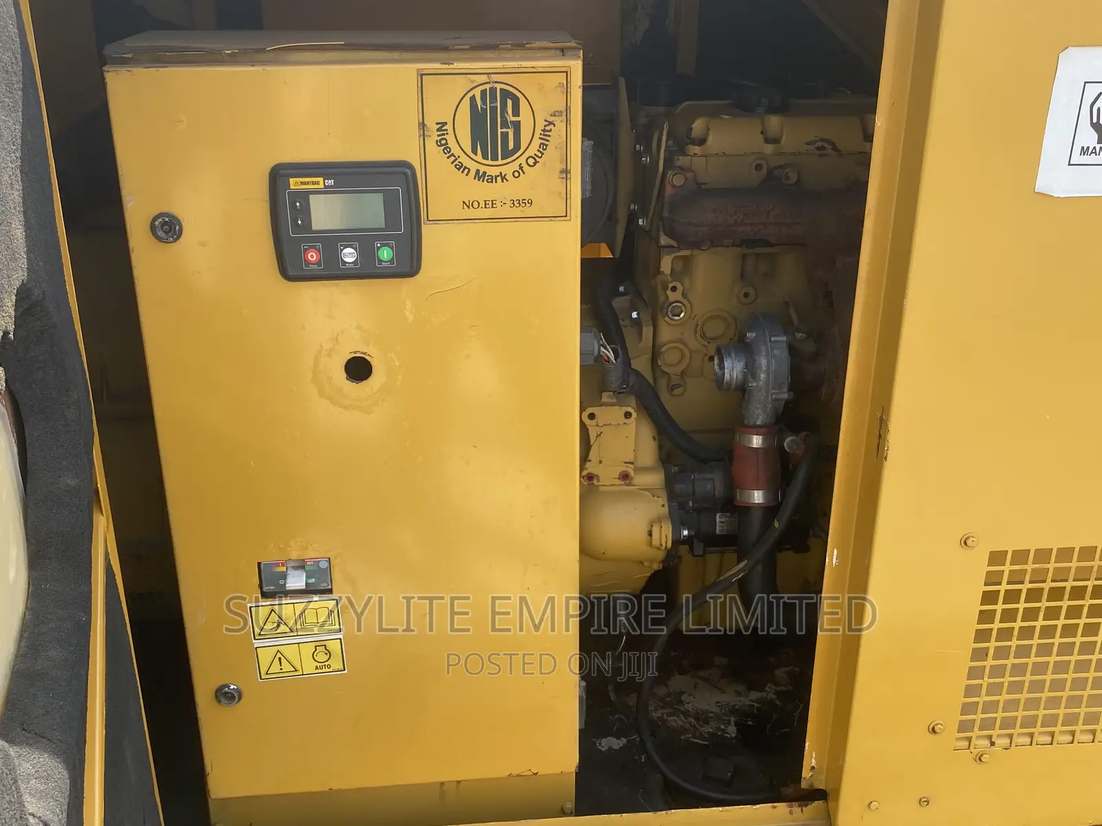 Cat (Eco Plus)100kva Soundproof Diesel Generator